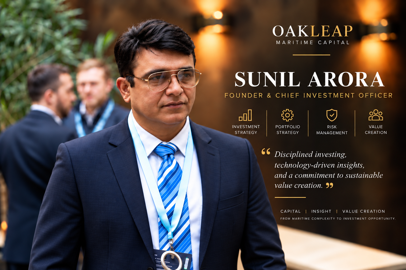 Sunil Arora — Founder & Chief Investment Officer